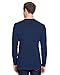 Hanes Men's Workwear Long-Sleeve Pocket T-Shirt, Navy, Medium