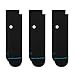 Produktbild Stance Quarter Socken - Icon - 3 Pack (Schwarz, Groß)