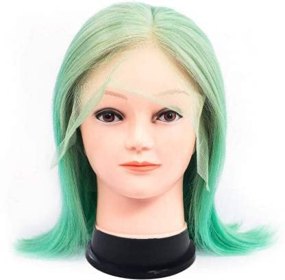 DDJ Creative Female Head Mannequin - Women Head Dummy - Display Stand Hair Wig | Scarf | Cap | Face for Sunglasses | Eye Glasses Holder | Hat Display Model Stand | - 12 Inch Size (Skin Color) 1