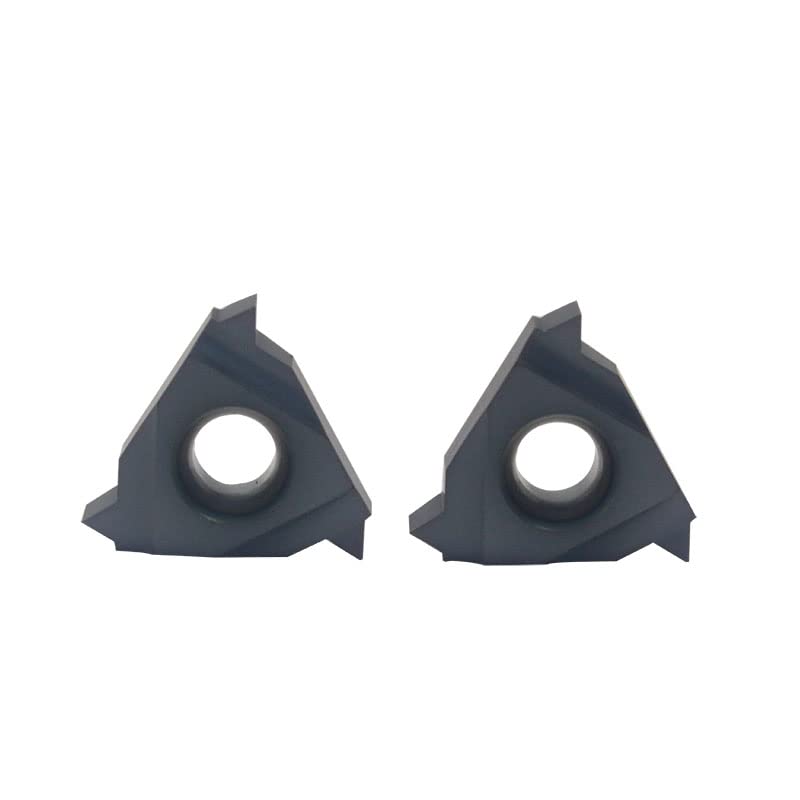 Tool Part for 16ER 14NPT LDA 20PCS Threading Blade CNC Insert Lathe Cutter Tool 16ER 14NPT for Stainless Steel