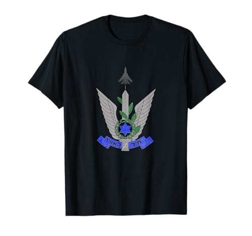 Camiseta de las Fuerzas Aéreas Israelíes de las Fuerzas de Defensa de Israel Tzahal Camiseta