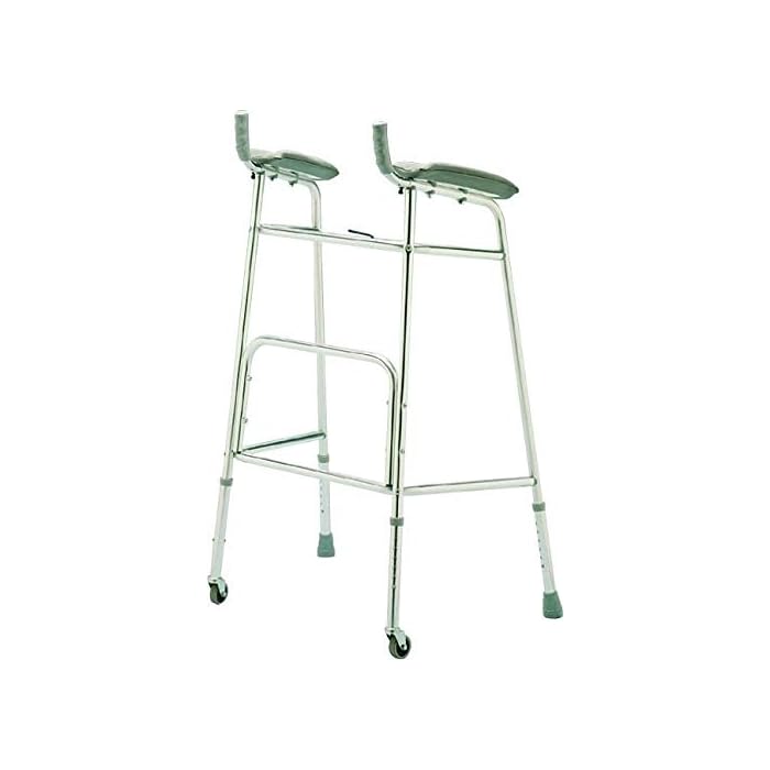 Buy Days Wheeled Forearm Walking Frame , Adjustable Height , Rubber