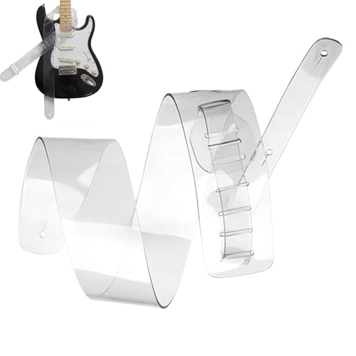 Sangle de guitare transparente pour le confort sur scène Abaodam