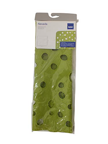 kela Shower tub inlay Nevada of Plastic in green, 53.5 x 53.5 x 0.6 cm