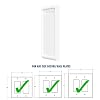 Hue Switch Cover for Philips Hue Dimmer V2 (Single Rocker V2)