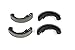 Power Stop B593 Brake Shoe Set