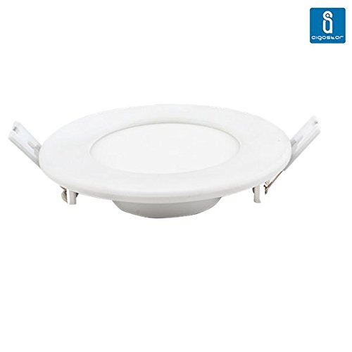 Contecnologia Aigostar Plafonnier LED Rond Fin Encastrable, 16 W, lumière Chaude (3000 K), 1000 LM, diamètre 185 mm