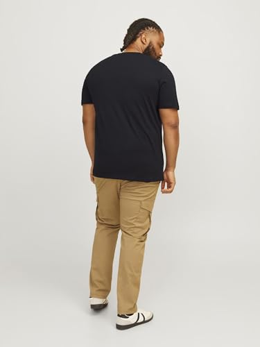 Jack & Jones Herren Jjecorp Logo Tee Play O-n Noos Pls T-Shirt, Black/Print:Play 5,5XL – Ansicht 3