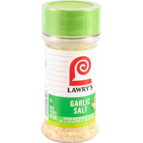 Lawrys Garlic Salt Coarse Ground With Parsley 170g Jar