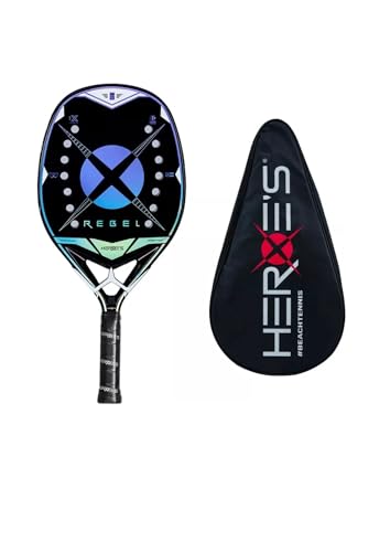 RAQUETE BEACH TENNIS HEROES REBEL 3K CARBONO