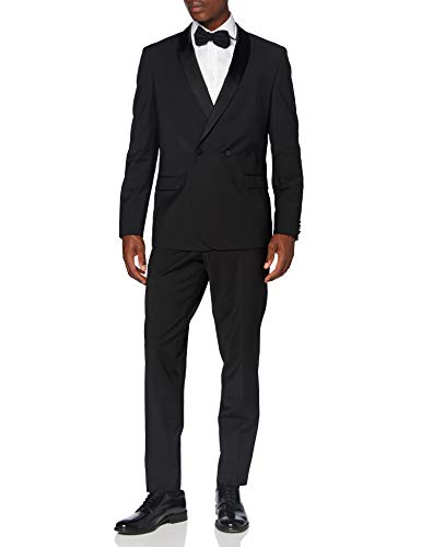 Preisvergleich Produktbild HUGO Herren Suit - Dress Set Herman / German203F1, Black(001), 54