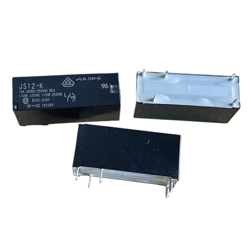 Relé de potencia JS12E-K de 5 pines y 8A 250VAC para reparación de electrónica 2