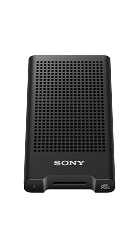 Sony CFexpress Lecteur de Cartes MRW-G3 de Type A | Lecteur USB Type-C SuperSpeed 40 Gbit/s | Transferts jusqu'à 2,3 Fois Plus Rapides | Compatible CFexpress 4.0 Design Compact et Durable