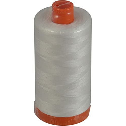 Hilo para quilting Aurifil blanco natural 50wt miniatura 1