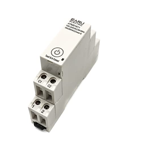Relais connecté WiFi Din Rail 110V 220V avec interrupteur et programmateur horaire à distance