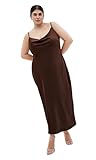 City Chic Women's Plus Size Cocktail Dress - Satin Slip