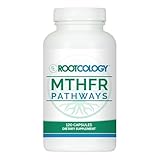 Rootcology by Dr. Izabella Wentz | MTHFR Pathways | Methylation Support with Vitamin B6, B12 & Folate | Supports Immunity, Energy & Brain Health | 120 Capsules