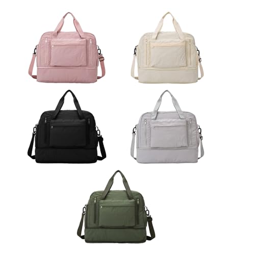 Expandable Large Capacity Travel Duffle Bag Wet and Dry Separation Waterproof Oxford Fabric For Trip Gym Business4