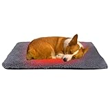Alfombrilla de dormir autocalentable para perros, lavable y autocalentable para gatitos, suministros para mascotas con función de retención de calor para viajes, actividades al aire libre, senderismo