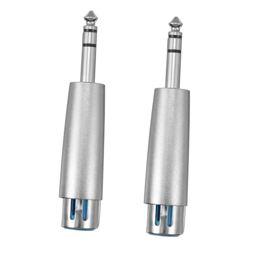 LIGIGWASH 2pièces Adaptateur TRS vers XLR Femelle pour Connexion Microphone Casque