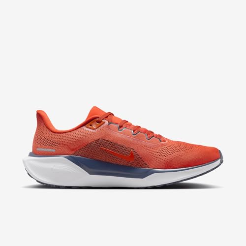 Nike Nike Pegasus 41 Pegasus 41 Men's College Road Running Shoes Virginia (FZ5151-800, Team Orange/White/College Navy/White) Size 9.5