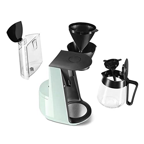 Foto von Tchibo Filterkaffeemaschine „Let‘s Brew“, für bis zu 10 Tassen Filterkaffee, 1,25L Aroma-Glaskaraffe, Edelstahl-Warmhalteplatte, Tropf-Stopp, Abschaltautomatik, Hellgrün