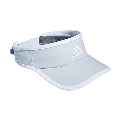 Buy adidas Women's Superlite Performance Visor, Halo Blue/White, One