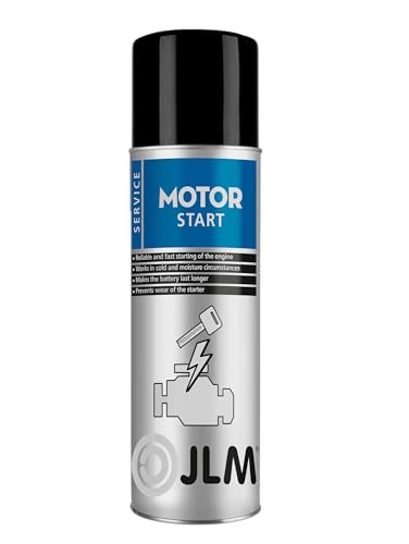 JLM Starthilfe-Spray 300 ml – Motorstart-Spray für Benzin- & Dieselmotoren – Startpilot für Pkw, LKW, Motorräder, Rasenmäher & Maschinen – Schnelle Kaltstarthilfe bei Frost & Feuchtigkeit – J04250