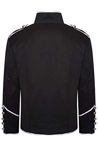Ro Rox Marching Band Men’s Drummer Military Jacket, Parade Jacket for Music Festivals, Cosplay, Halloween, Themed Parties2