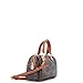 Celine, Pre-Loved Boston Bag Triomphe XL Coated Canvas Small, Brown