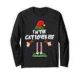 Photo Gallery tshirt da elfo di natale "i cat lover elf" regalo di natale maglia a manica Photo Gallery tshirt da elfo di natale "i cat lover elf" regalo di natale maglia a manica