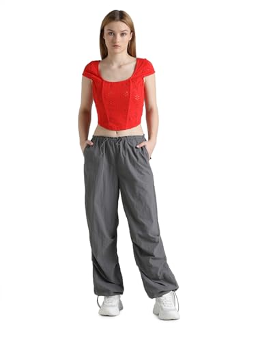 Image of ONLY Womens Cotton Slim T-Shirt