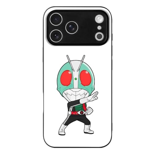 iPhone17ProMax用ケース 仮面ライダー1号 アイフォン17ProMax用ケース スマホケース TPU 背面ガラス 耐久性 おしゃれ