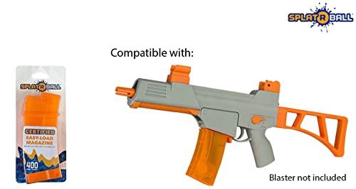 Splatrball Blaster 400 Round Capacity Magazine, Orange #TOP3