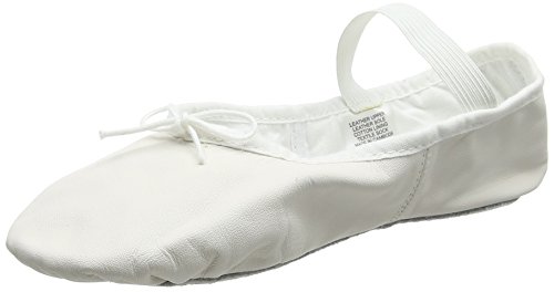 Image of Bloch Womens Dansoft Leather Full Sole Ballet Slippers Dance Shoes Flats