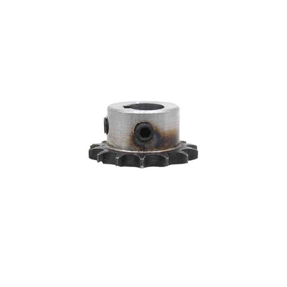 Pignone Trasmissione 12 Denti Passo 1/4 (6,35mm) Per Catena 04C, Foro 12mm, Nuovo - Foto 3