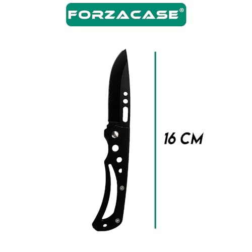 Forzacase Paslanmaz Çelik Ultra Keskin Outdoor Avcılık Kamp Çakısı Kamp Mutfak Bıçağı - FC344