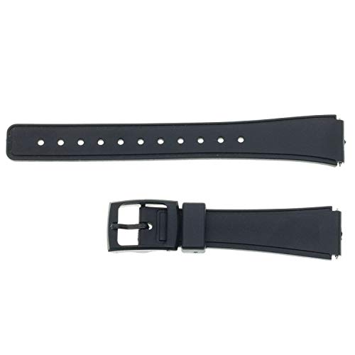 Correa de Caucho Antialergica de 16 mm Compatible con CASIO MQ-24 y Otros Cover