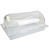 SZQ-Kuchenstand Food Storage Tray, Brot Dessert Kuchen-Anzeigen-Behälter Anti-Fallen Cafeteria Obstteller Käse Abdeckblech Käseplattenabdeckungen (Size : 53 * 33 * 6.5CM)