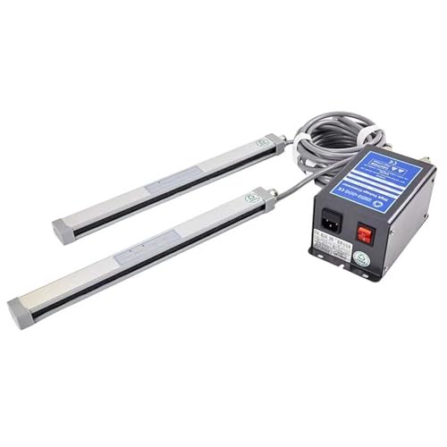 Antystatyczny eliminator jonizujący z generatorem wysokiego napięcia 8KV, igła jonowa ze stali wolframowej, efektywna odległość robocza 10-600 mm do elektroniki i tworzyw sztucznych