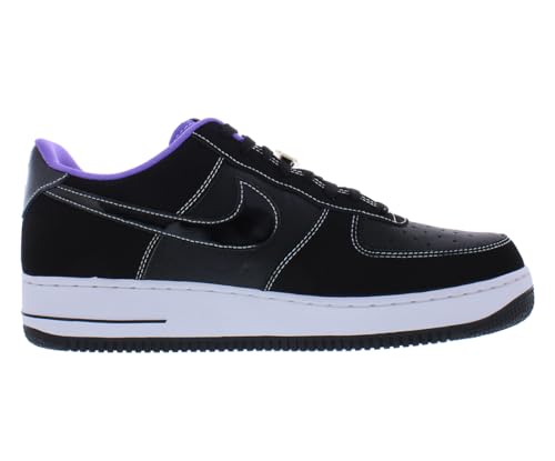 NIKE Herren Air Force 1 07 LV8 Certified Fresh Rattan/Sail-Rattan (DO9801 200), Schwarz/Schwarz/Eisengrau/Wei&szlig;, 12 Damen/10.5 Herren, Schwarz, Eisen, Grau, Wei&szlig;, 44.5 EU