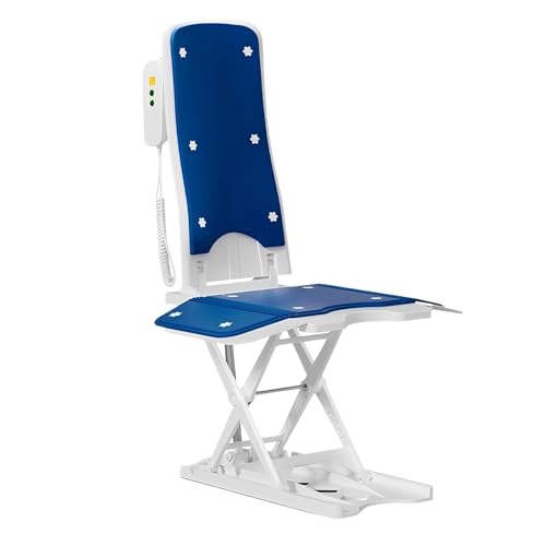 HZWJD Sollevatore per Vasca da Bagno,Sollevatore da Pavimento per Anziani,Sedile per Vasca da Bagno per Adulti,Altezza Regolabile Fino A 47 Cm, con Pannelli Rimovibili,Peso 150 kg 63.5 * 40.6 * 47cm