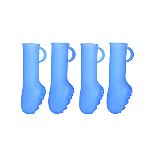 犬用靴 通気孔タイプ パウテクト3Sサイズ4個入ブルー【パウテクト 通気孔タイプ (3S・SSサイズ)】【PAW-2】