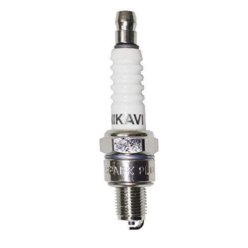 Image of NIKAVI SP01 10 Pack Spark Plug Compatible for Honda Activa, Deo /TVS Pep, Wego, Jupiter.
