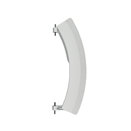 Bosch Siemens751788 00751788 ORIGINAL Türgriff Fenstergriff Bullaugengriff Fensterhandgriff Handgriff Griff weiß mit Achsen Waschmaschine auch