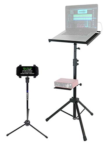 Rockville RLS68 Bundle Soporte Trípode para Laptop y Tablet