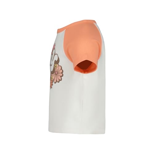 Image of Roxy Girls' Short Sleeve Snug Fit Ribbed Tee, Crew Neck Graphic T-Shirt, Soft & Comfortable