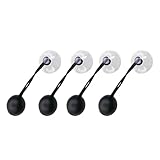 MARINE CITY Bungee Cord Suction Cup Boat Cover Tie Downs - Ideal for Trailers, Boat Covers, and Storage (Pack of 4)