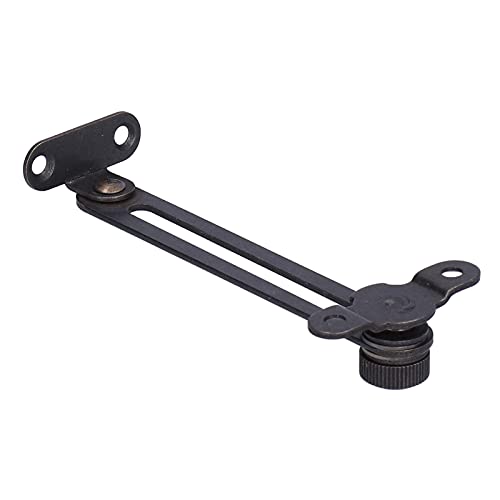 Spring Hinge, Cabinet Door Hinge Retro Iron Safety Support Spring Hinge Furniture Hardware Accessory with Screws Black,Furniture HingesHinges, Hinges