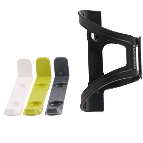 Topeak Unisex's Dualside EX Bottle Cage, Black/White/Green, One Size